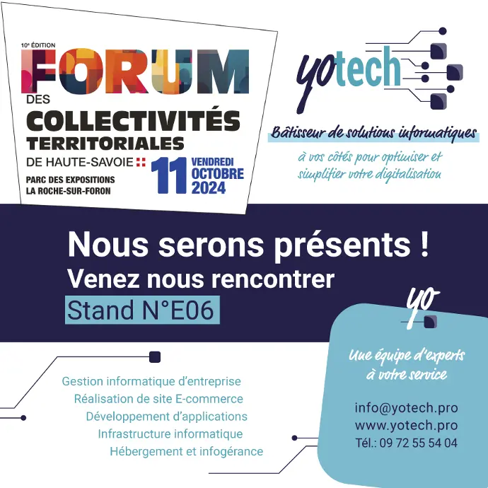 Yotech solutions informatiques pour collectivités locales